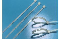 China Low Thread Force Natural Cable Ties Nylon Material Standard Cross Section supplier