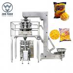 Vertical Pillow Packaging Machine 50g 100g Chips Popcorn Puffed Food Weighing for sale