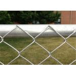 Garden 60mm Hole Hot Dip 4mm Galvanised Chain Link Fencing for sale