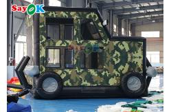 China Funny Cars Wonderful Inflatable Bounce Castle With Ball Pit Pool Fire Retardant supplier