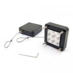 Heavy Duty Square Retractable Pull Box Stainless Steel Cable Display Recoiler For Retail for sale