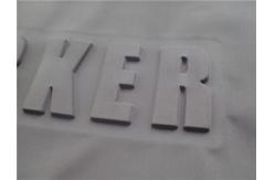 China Custom High Frequency Fashion 3D Pattern Or  Logo For Garment,Bags supplier