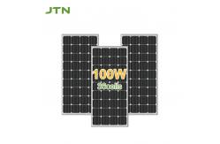 China IP65 Waterproof Monocrystalline PV Solar Panel Cells 100WP 100 Watt 12V supplier