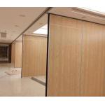 Conference Room Movable Partition Walls , 65 mm Sliding Door Roller Soundproof Room Dividers for sale