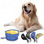 Dog Food Outdoor Travel Supplies Dog Bowl Portable Foldable Waterproof Dog Bowl Pet Bowl for sale