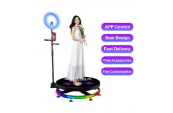 China Lightweight 360 Photo Booth LED Lighting Compatible With Various Devices supplier