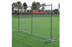 China Galvanized Chain Link Fencing 6x12 Temporary Construction Fence Panel supplier