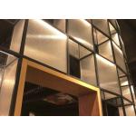 China Ultra Clear Abstract 4mm Shopfronts Decorative Fused Glass manufacturer