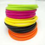 Food Grade Flat Silicone Gasket Ring , FDA Silicone High Temperature O Rings Seal