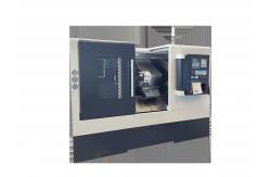 China 0.125kw TCK50 Slant Bed Cnc Lathe 2 Axis Cnc Turning Lathe Machine supplier