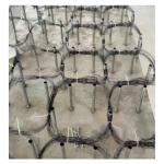 Low Visibility Galvanized Weave Wire Obstacle Anti-tank Barriers Wire Net Trap Netting for sale