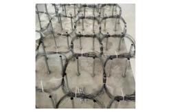 China Low Visibility Galvanized Weave Wire Obstacle Anti-tank Barriers Wire Net Trap Netting supplier