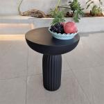 GRC Concrete Table Sets Modern Cement Dining Table Set Customized