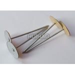 2.7mm Dia Capacitor Discharge Cuphead Pins & Paper Washer For Securing Insulation for sale