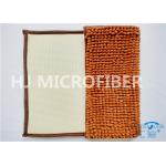 High Density Ultra Soft Microfiber Kitchen Mat / Sofa Seat Mat Warp-Knitted