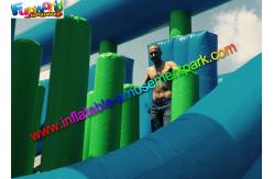 China PVC Tarpaulin Inflatables Obstacle Course , Inflatable Running Obstacles supplier