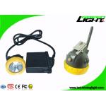 Cree Source LED Mining Light IP68 10000lux 6.6Ah Battery With Silicon Button