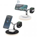 15W Magnet Qi Wireless Charger Plastic Electroplating 6mm For I Phone for sale