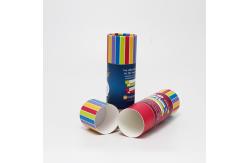China Custom LOGO Printing Cardboard Paper Cosmetic Tube ECO Friendly supplier