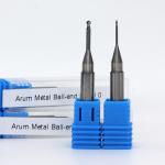 Arum Zirconia Cutting Diamond Burs / Dental Burs Metal Ball End D6 EPR for sale