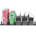 Fridge Freezer Grocery Store Cold Beverage Cans Gravity Feed Roller Shelf for sale