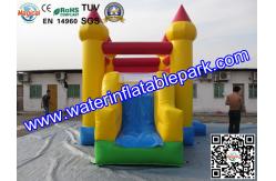 China Outdoor Inflatable Balloon House Combo Bouncy Castle with Slide supplier
