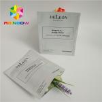 3 Layers Laminated Material Plastic Pouches Packaging Mask Foil k Bag For Facial Eye Mask for sale