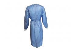 China AAMI Waterproof Disposable Medical Clothing With Hook Loop supplier