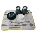 38x50cm Absorbent  Microfiber Dish Drying Pad And Mat For Kitchen for sale