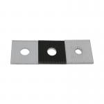 Non Slip Square Galvanized Washers Plate OEM With Round Hole for sale