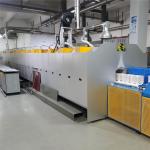 Cathode Anode Electrode Materials Sintering Furnace Atmosphere Pusher Furnace Fully Automatic Lithium Battery for sale