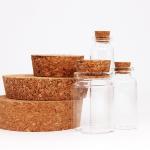 OEM Wooden Tapered Cork Bottle Tops Cap For Glass Wine Bottle for sale