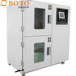 Environmental Test Chambers Two Box-Type Hot And Cold Impact Chamber GB/T2423.1.2-2001 GJB/Z34-5.1.6 for sale