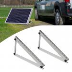 Anodized Aluminum Solar Panel Fixing Brackets Solar Panel Flat Roof Tilt Mount for sale