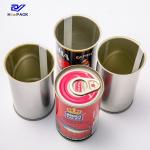 Silver 80g Tin Can Food Packaging Customized Tinplate Food Packaging for sale
