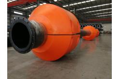 China High Strength HDPE Pipe Floater With Tensile Strength 15MPa And Aging Resistant supplier