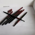 Customizable Waterproof Eyebrow Pencil , Black Great Eyebrow Pencil With Brush