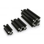 6061 High Precise Black Machined Aluminium Extrusted Profiles 2020 2040 2060 4040 V Slot for sale
