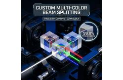 China Custom Optical  X-cube Prisms Optical BK7 Quartz Beamsplitter Beam Splitter Splitting supplier
