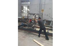 China Portable Gasoline Chainsaw Mill Machine Manual Wood Chain Sawmill supplier