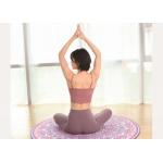 SGS Sided Texture Thick 10mm Suede TPE Yoga Mats for sale