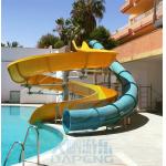 10 PSI Swimming Pool Water Slide Fiberglass Commercial Water Play Equipment for sale