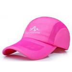 Outdoor Pink Mesh Baseball Hats Color Optional , Daily Decoration Plain Trucker Hats for sale