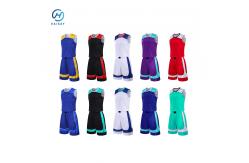China Game Customizable Basketball Jerseys Comfortable Fabric Feature Included supplier