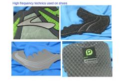 China Branded Name Silicone Clothing Badges Patches , Custom Rubber  Patches Mirco Injection supplier