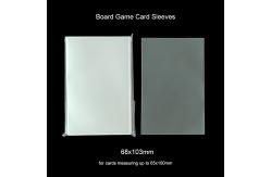 China Cpp Matte Clear Sleeves Non Glare OEM Card Barrier Sleeves 68x103mm supplier