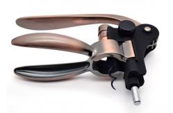 China Rabbit Bronze Plating Zinc Alloy Manual Wine Opener Wear Resistance supplier