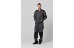 China OEM 350gsm Twill FR Flame Retardant Workwear With Flap Press Studs supplier