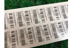 China Eco Friendly Paper Self Adhesive Sticker Labels Smooth Surface Greasy supplier