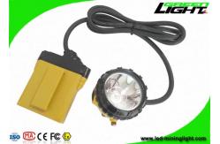 China 25000Lux Mining Cap Lights 1200 Battery Cycles With Low Power Warning Function supplier